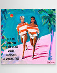 Club Tropicana - Print on Fine Art Canvas