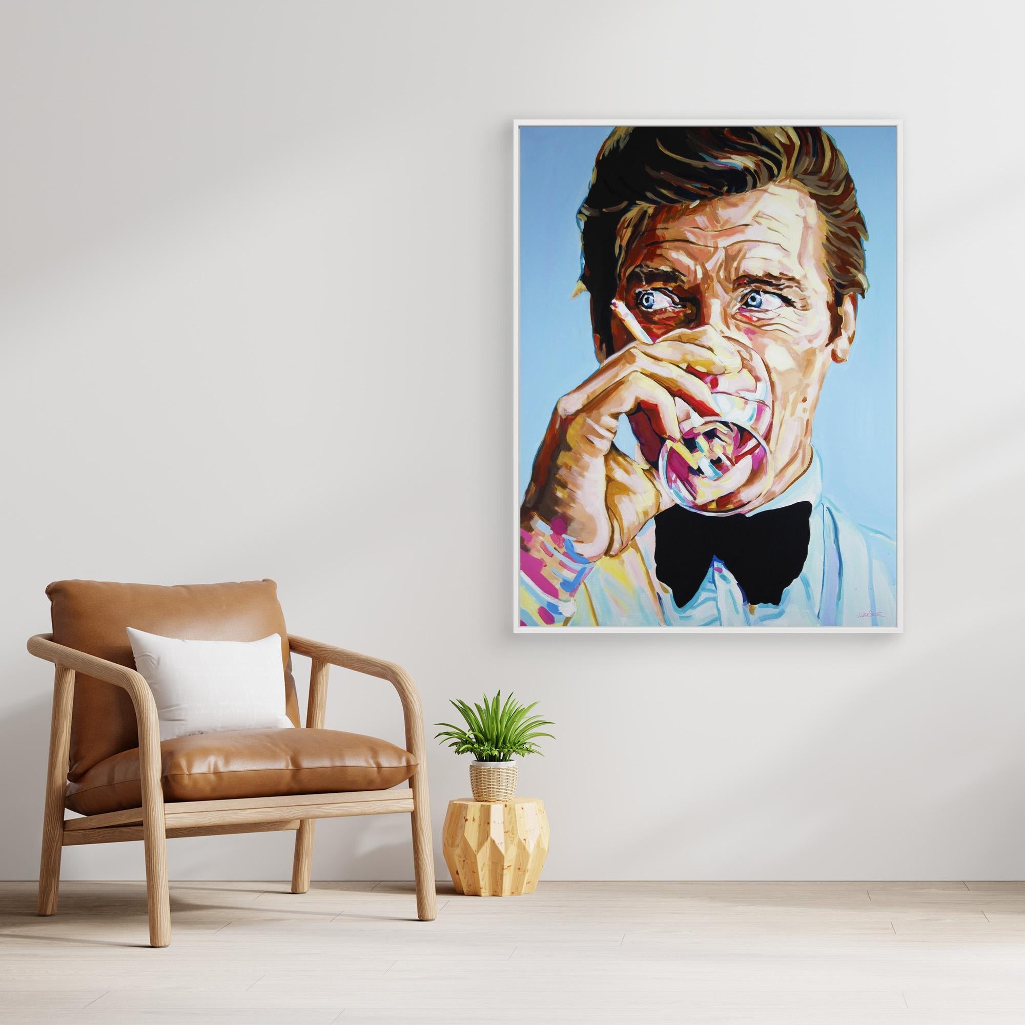 Roger Moore - Print on Fine Art Canvas