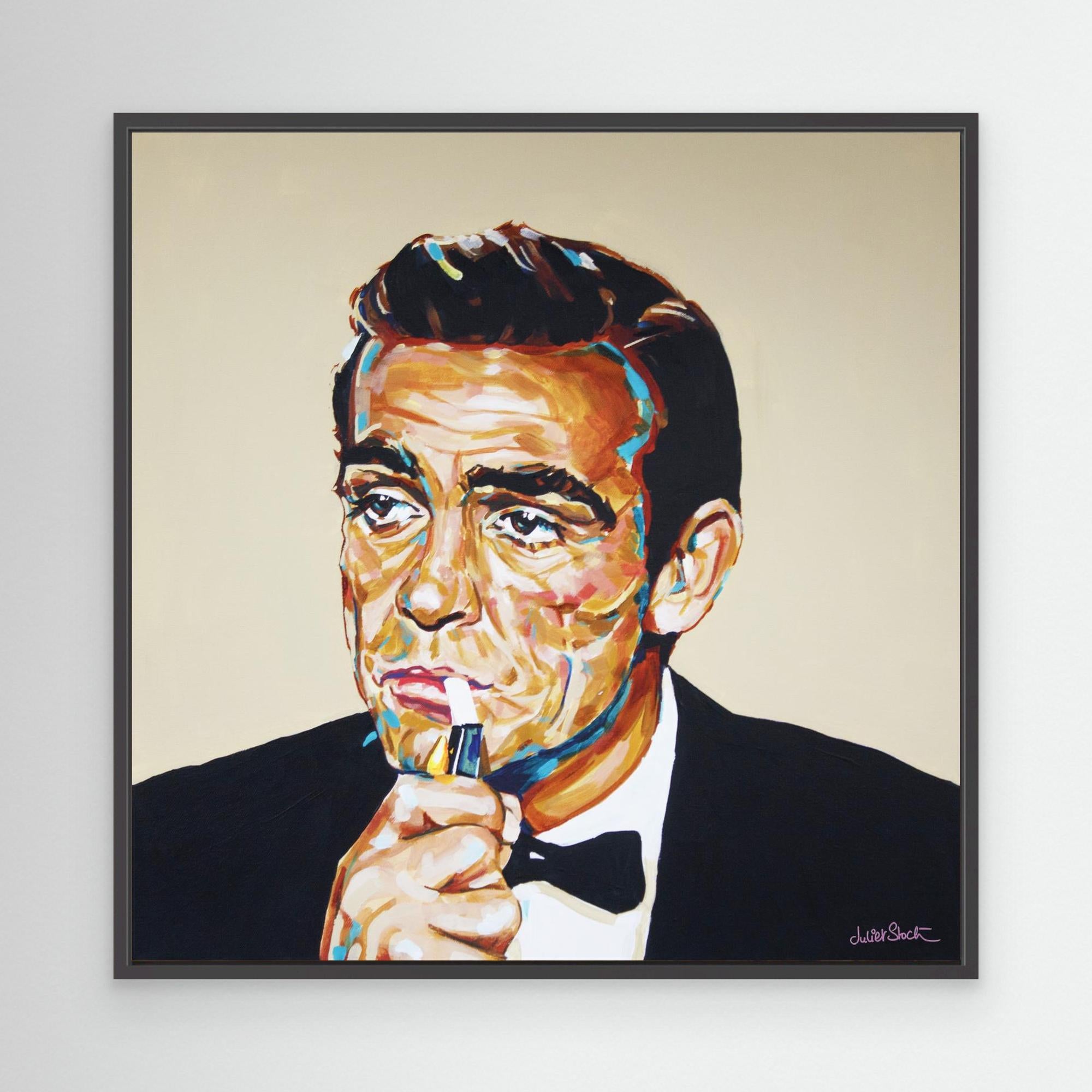 Sean Connery - Print on Fine Art Canvas