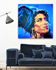 In This Blue Shade - Print On Fine Art Canvas