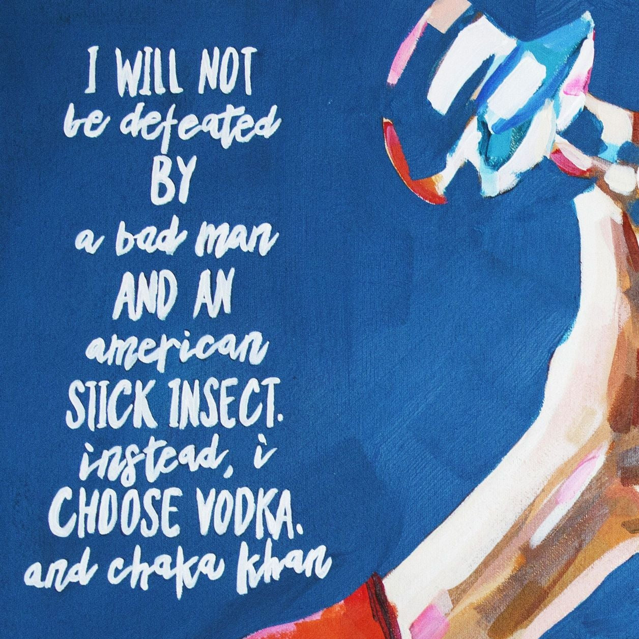 Bridget Jones - Print On Fine Art Canvas