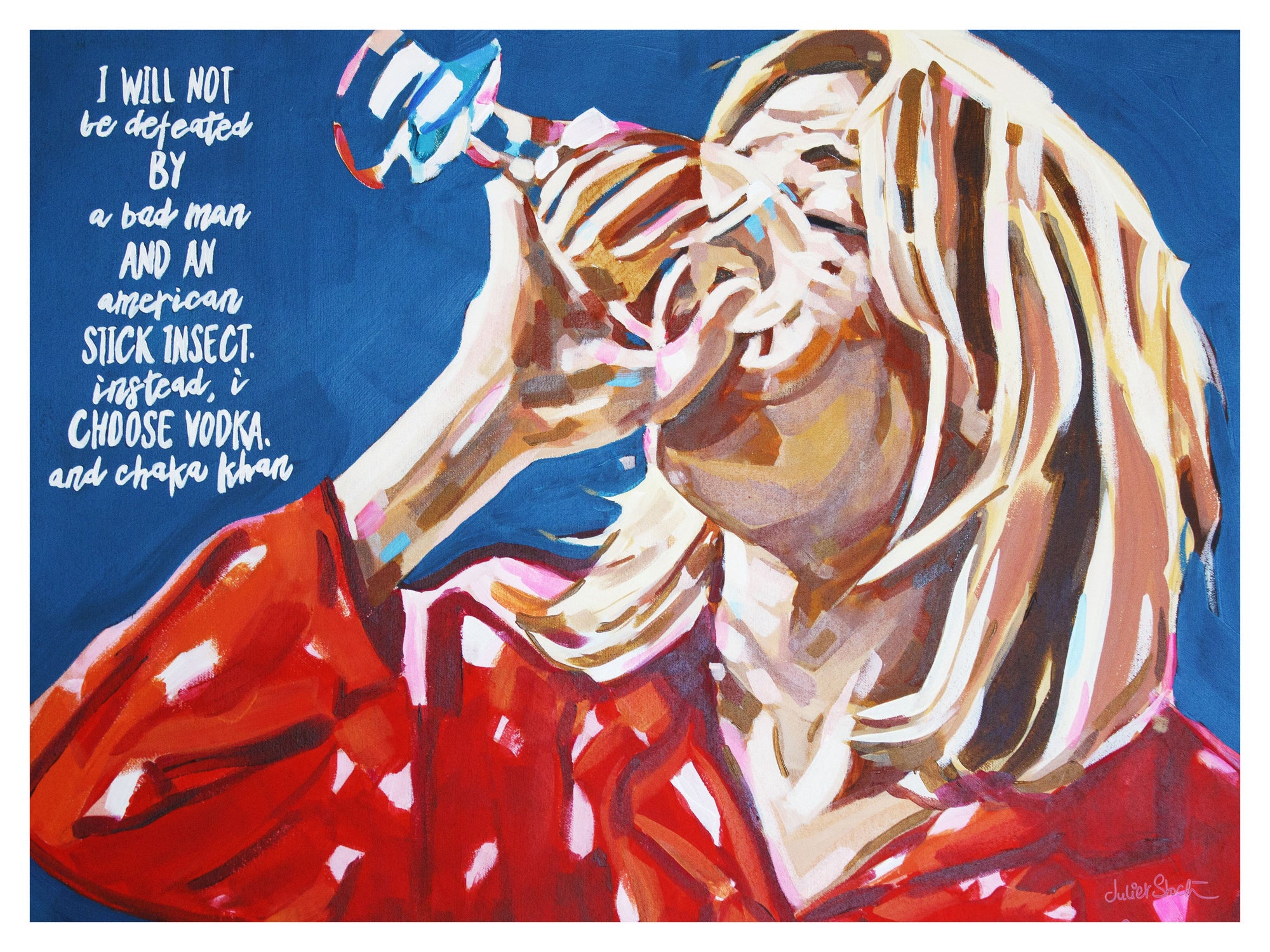 Bridget Jones - Print On Fine Art Paper