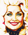 Dolly Parton - Print on Fine Art Canvas
