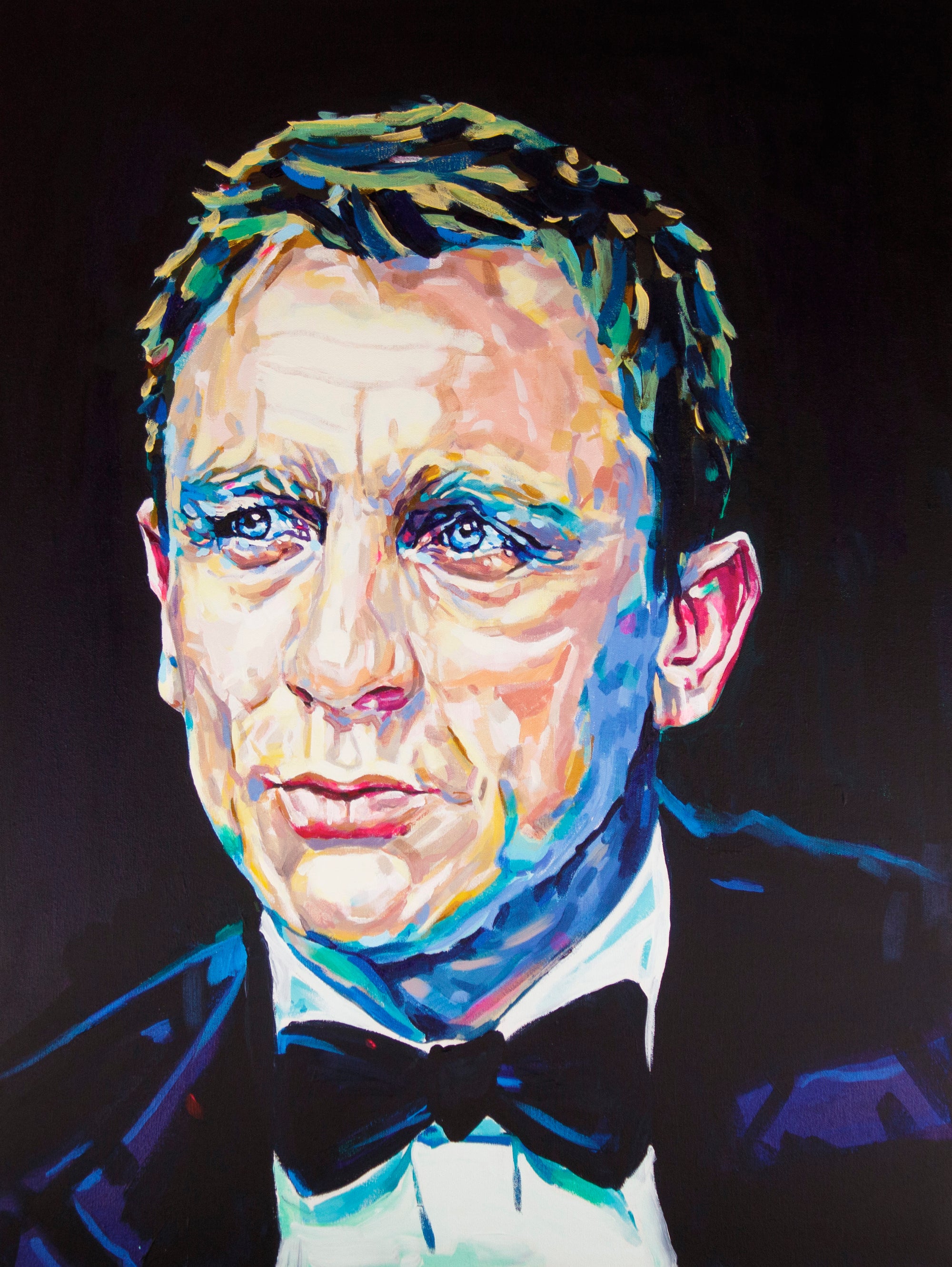 Daniel Craig, James Bond Collection - Print On Fine Art Paper