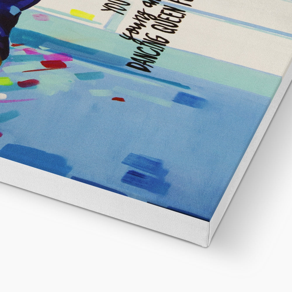 Donna, Mamma Mia - Print On Fine Art Canvas