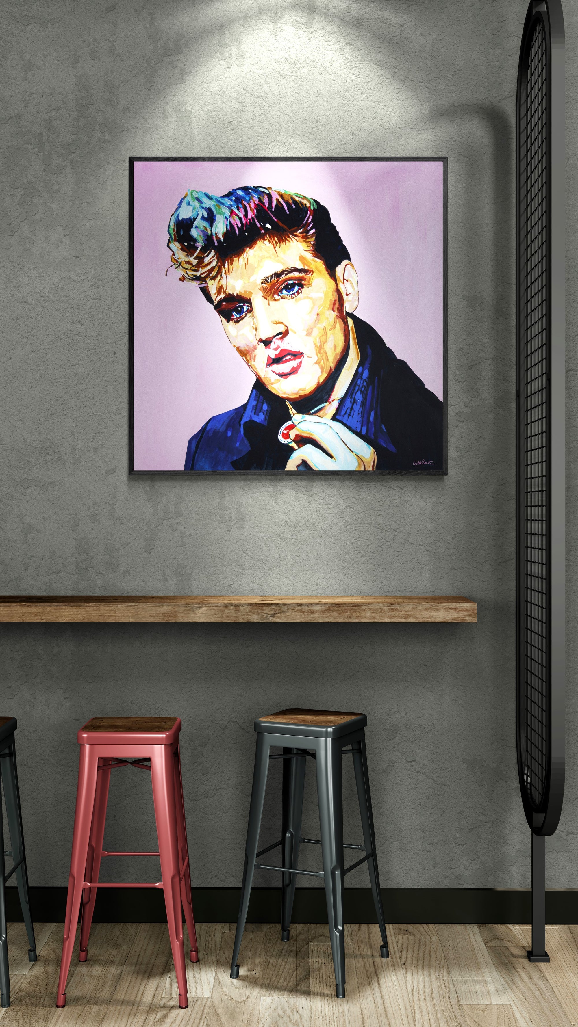 Love Me Tender - Print On Fine Art Canvas