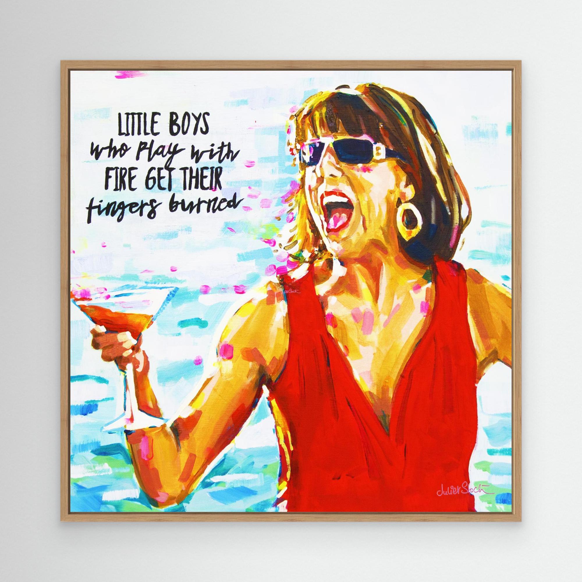 Tanya, Mamma Mia - Print On Fine Art Canvas