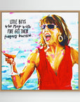Tanya, Mamma Mia - Print On Fine Art Canvas
