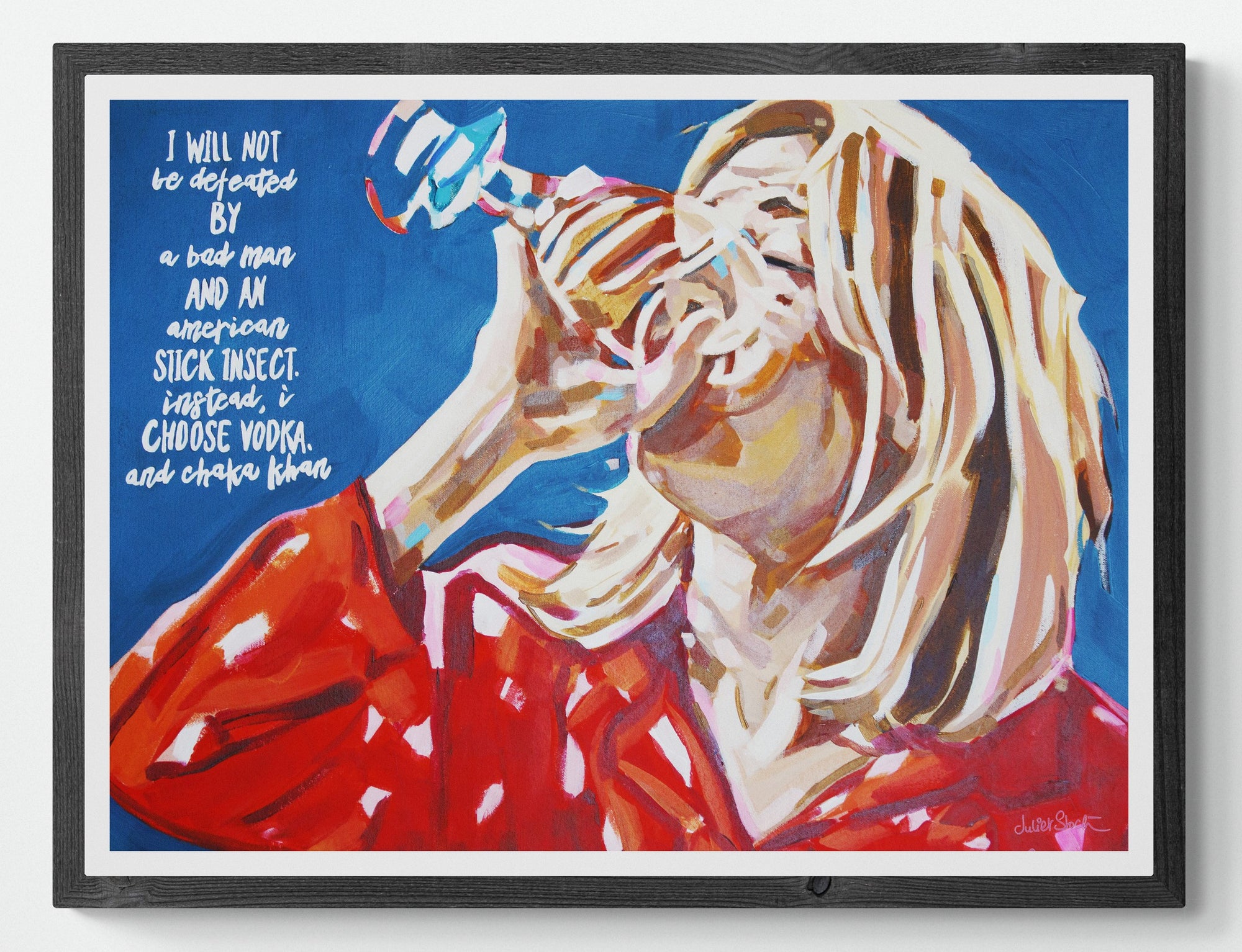 Bridget Jones - Print On Fine Art Paper