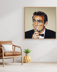 Sean Connery - Print on Fine Art Canvas