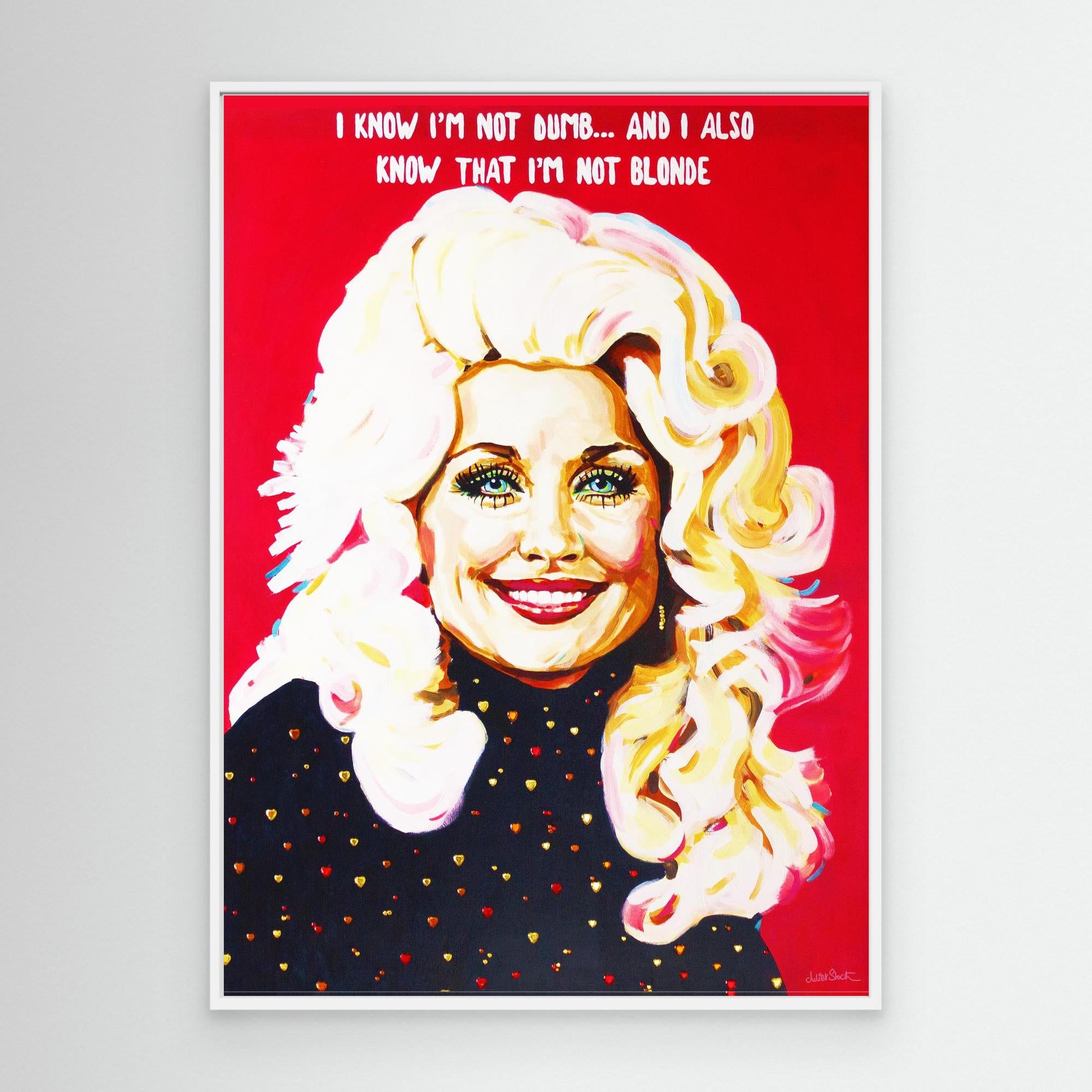Dolly Parton - Print on Fine Art Canvas