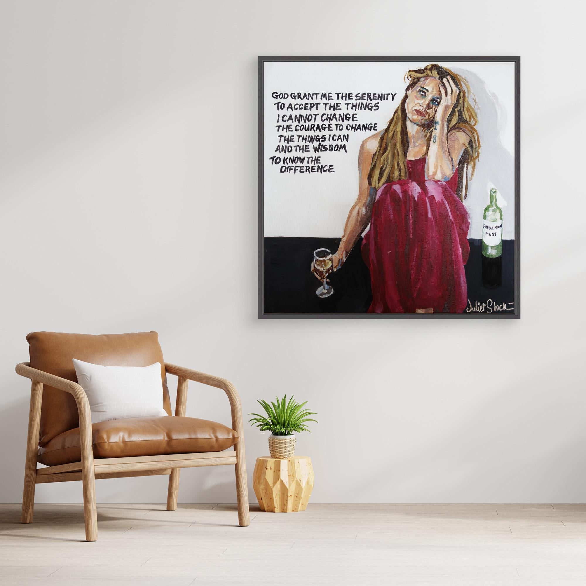 The Serenity Pour - Print on Fine Art Canvas