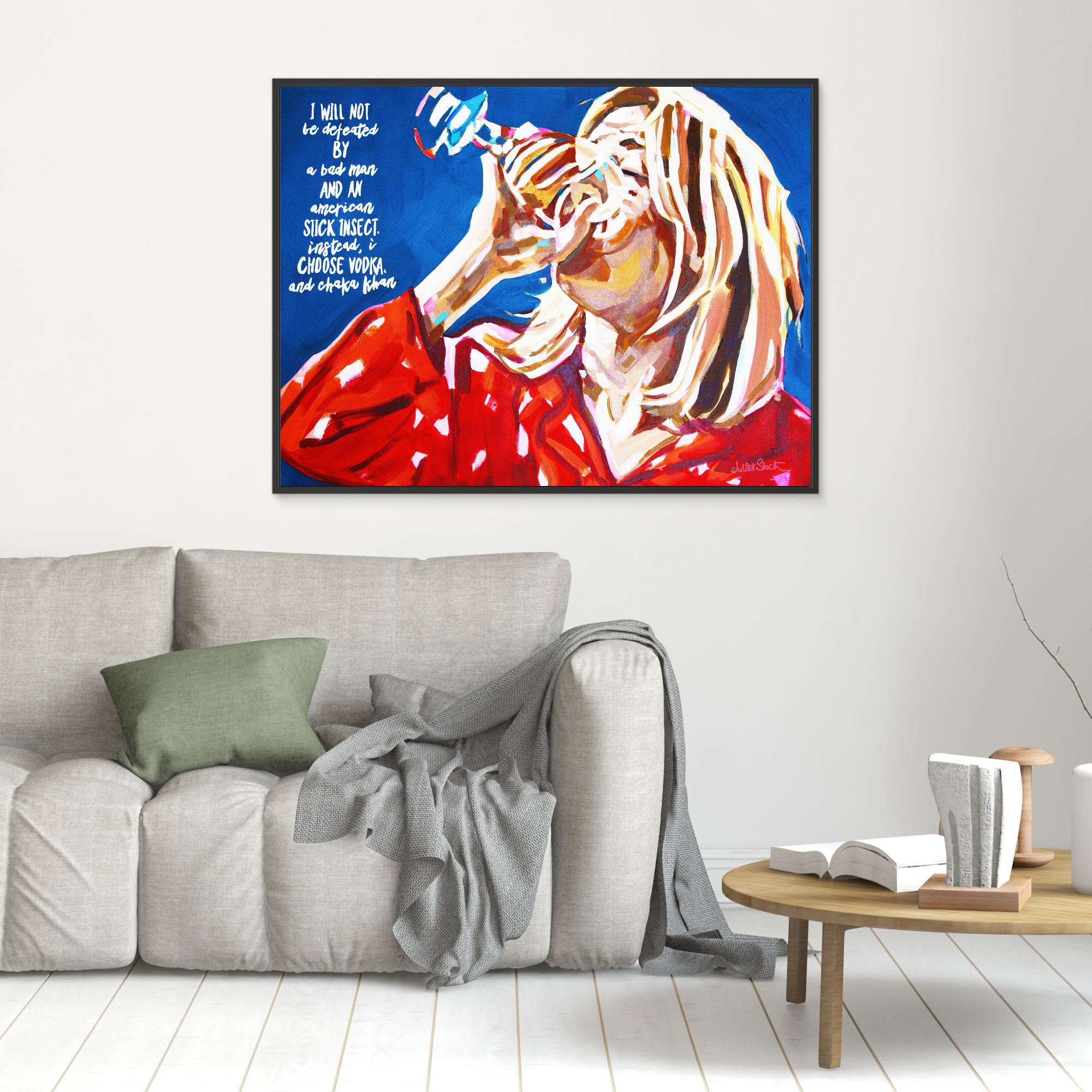 Bridget Jones - Print on Fine Art Canvas