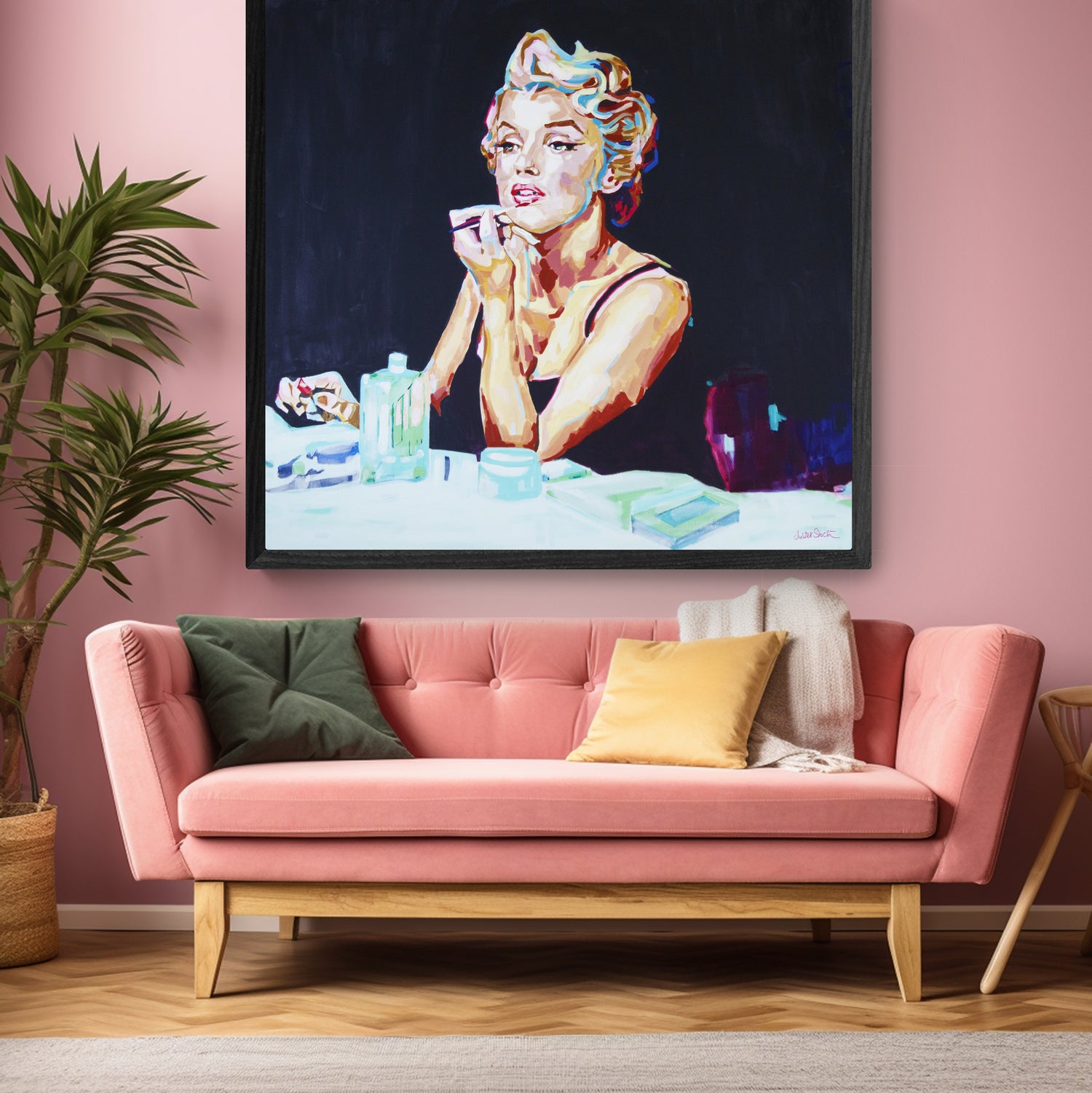 Goodbye Norma Jean - Print On Fine Art Canvas