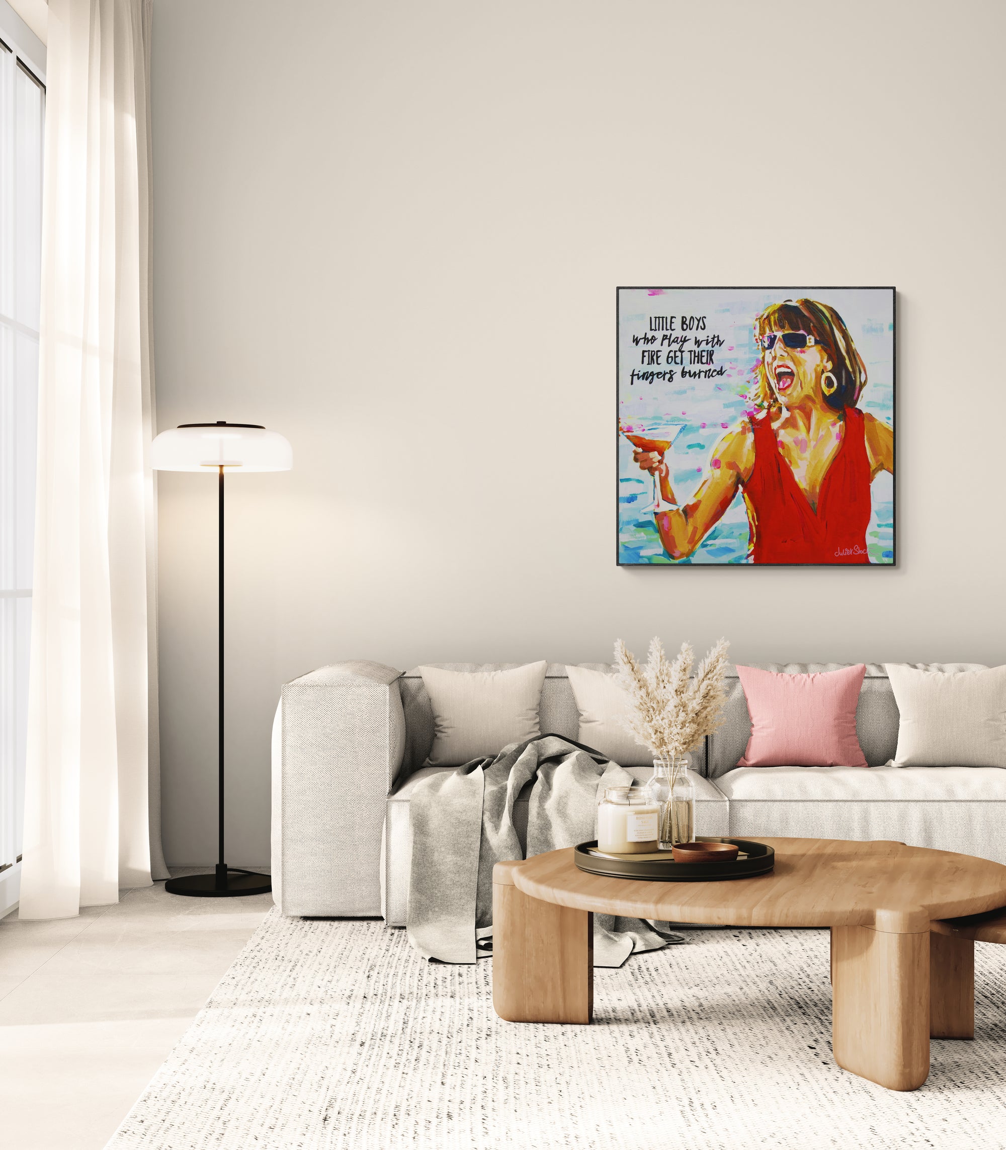 Tanya, Mamma Mia - Print On Fine Art Canvas