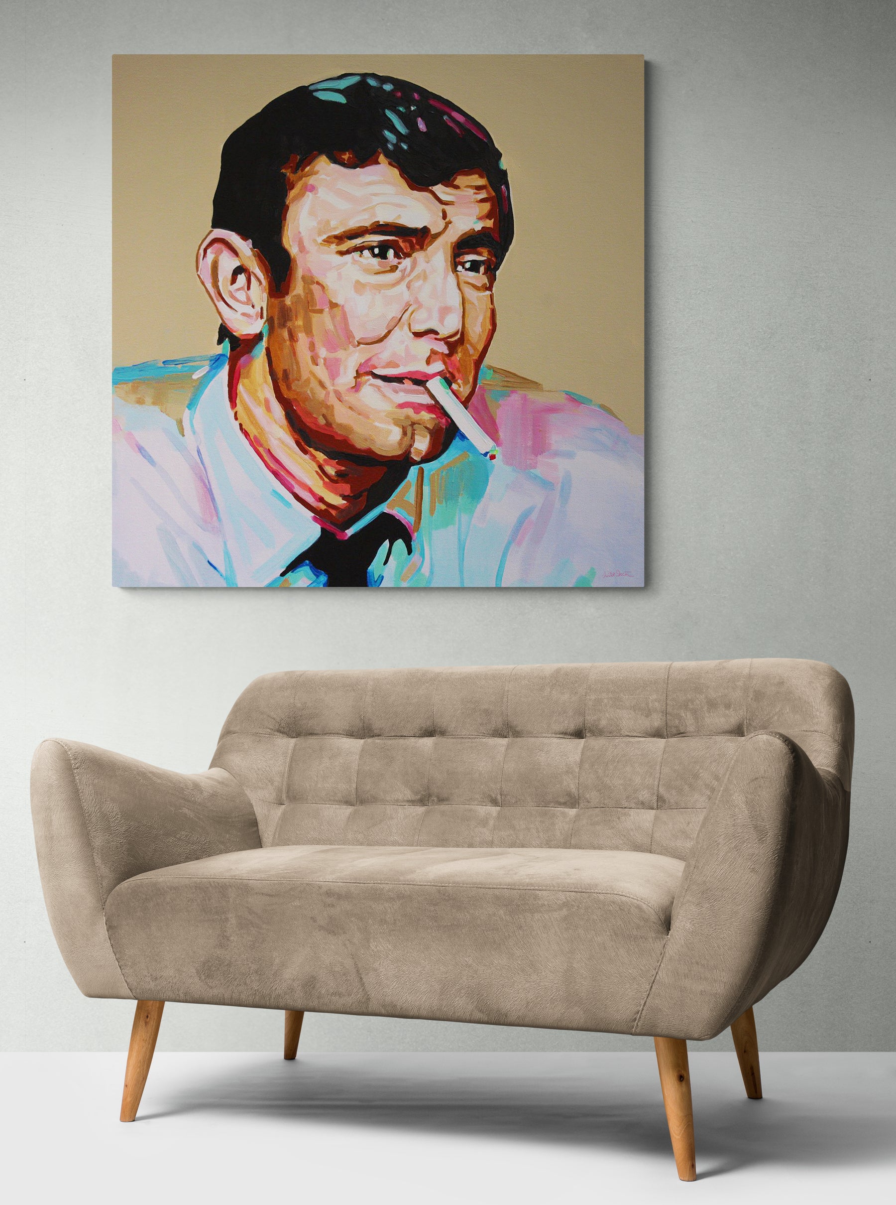 On Her Majesty&#39;s Secret Service - Print On Fine Art Canvas