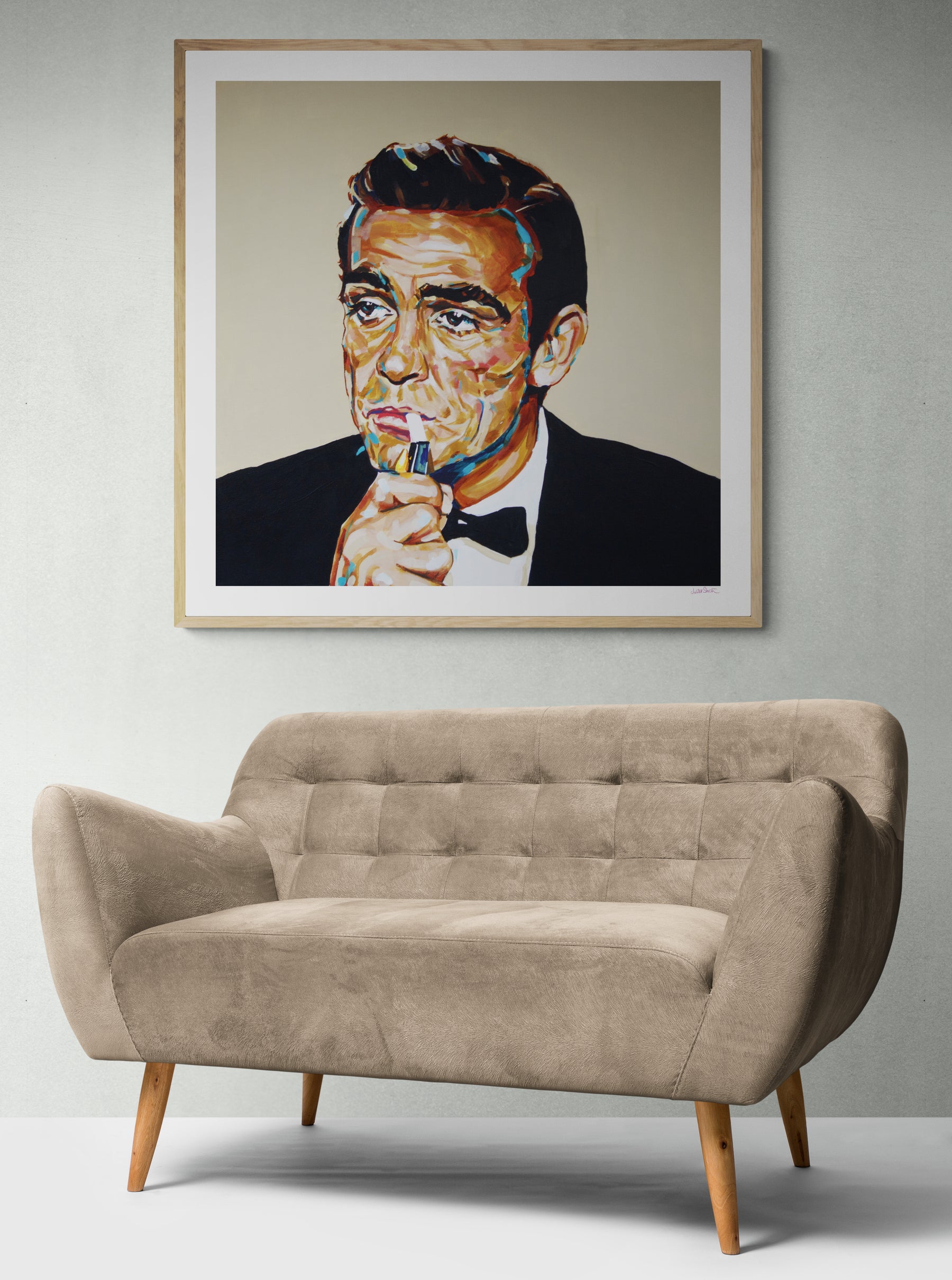 Bond.. James Bond - Print On Fine Art Paper