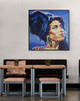 In This Blue Shade - Print On Fine Art Canvas