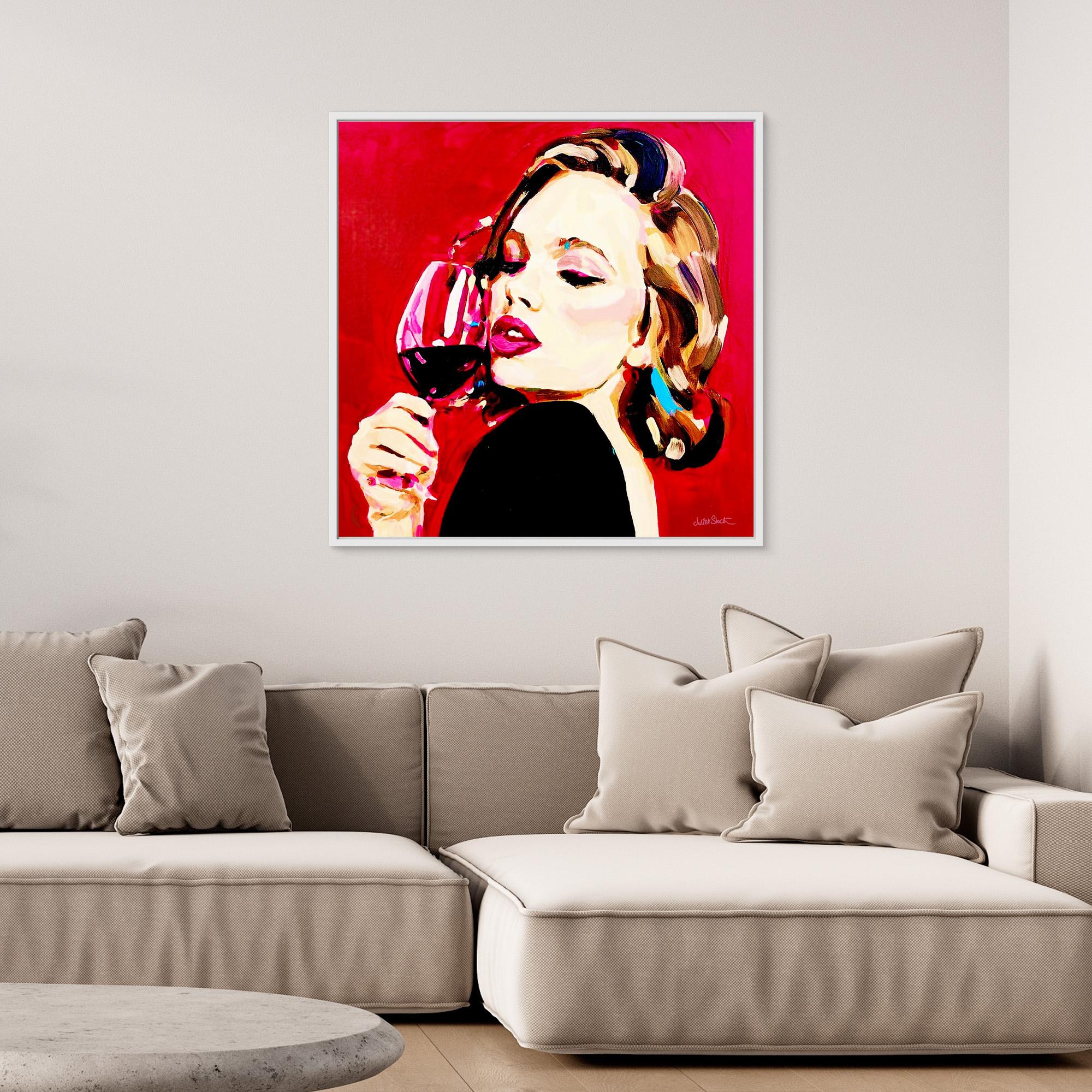 Scarlett Seduction - Print on Fine Art Canvas