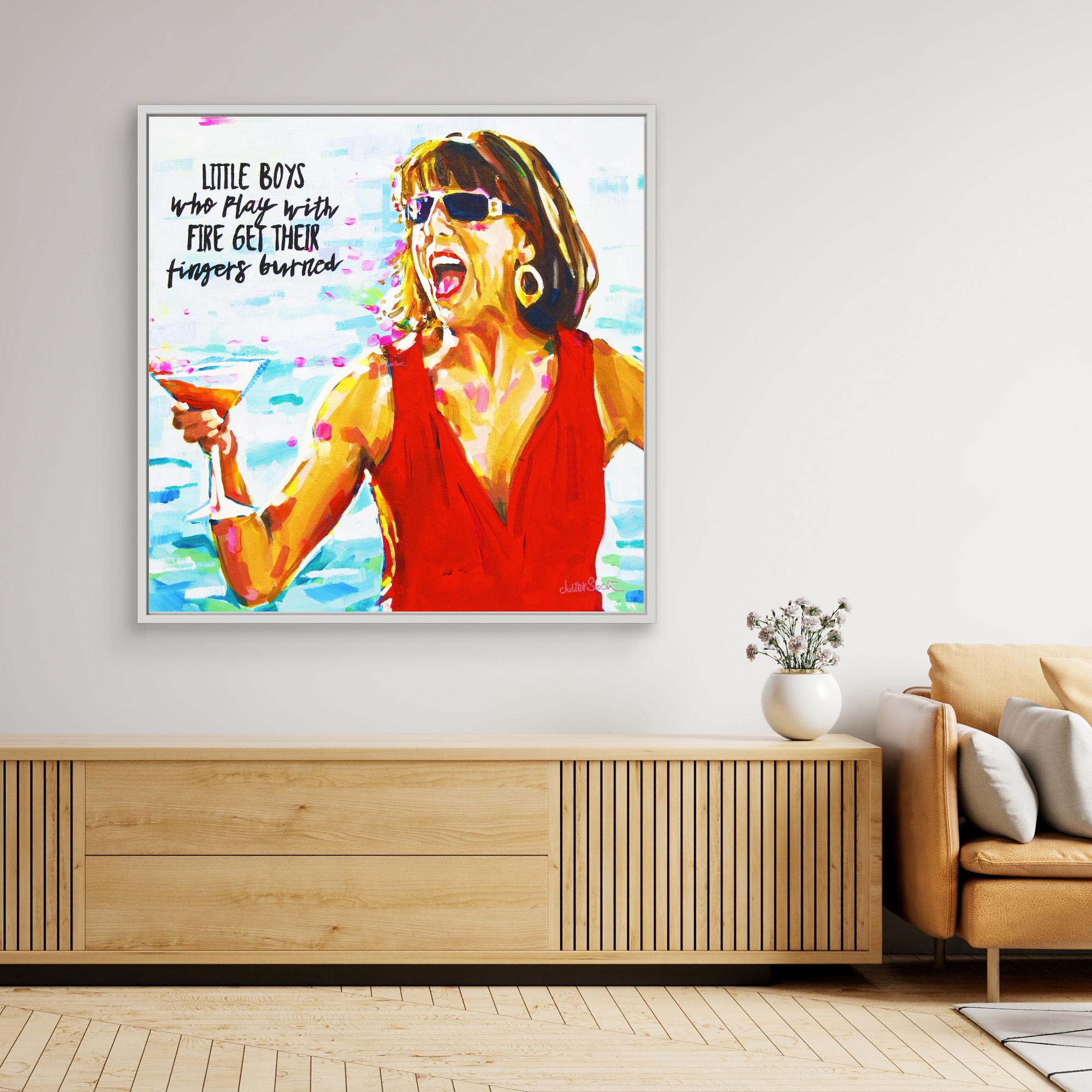 Tanya, Mamma Mia - Print On Fine Art Canvas