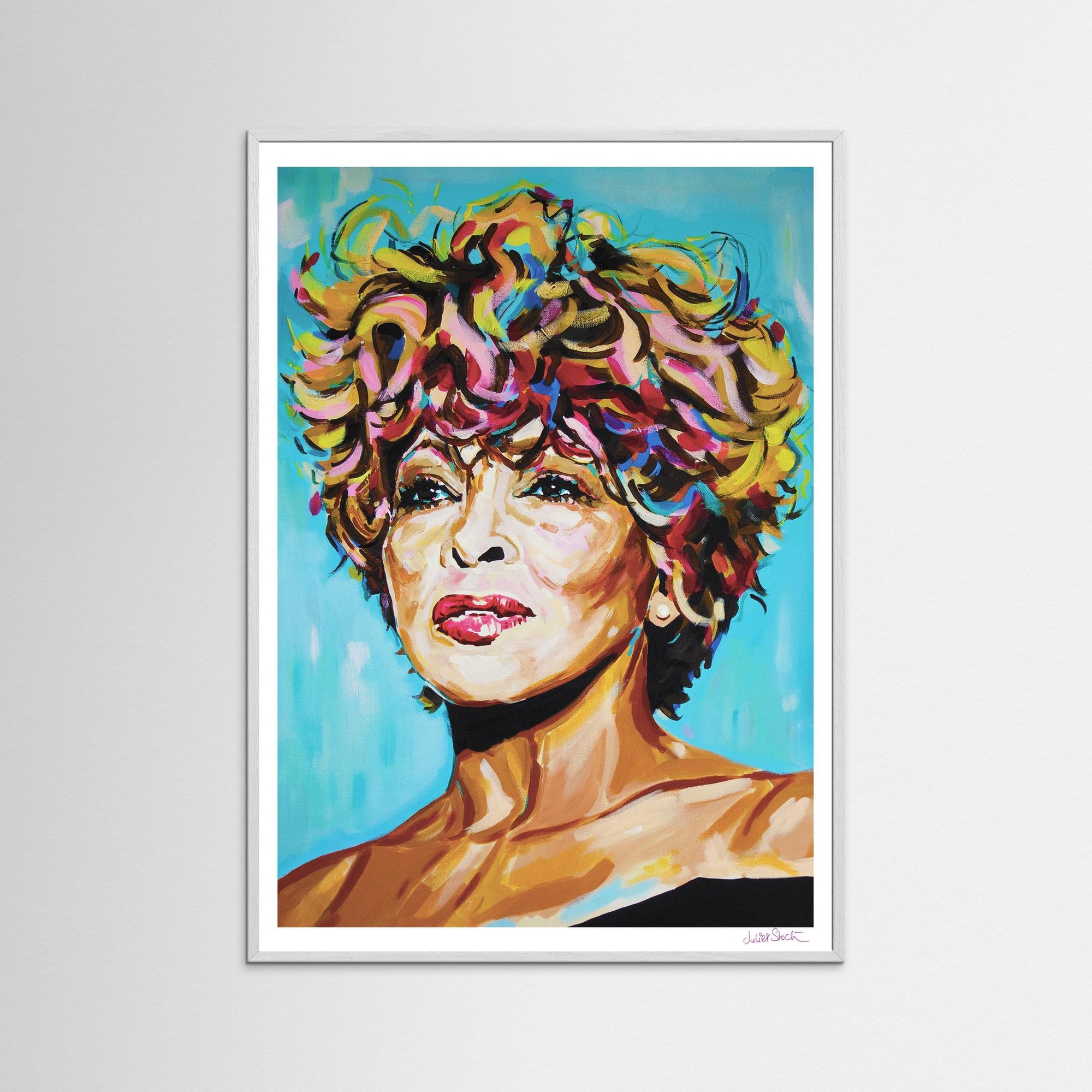 Tina Turner - Print on fine art paper 