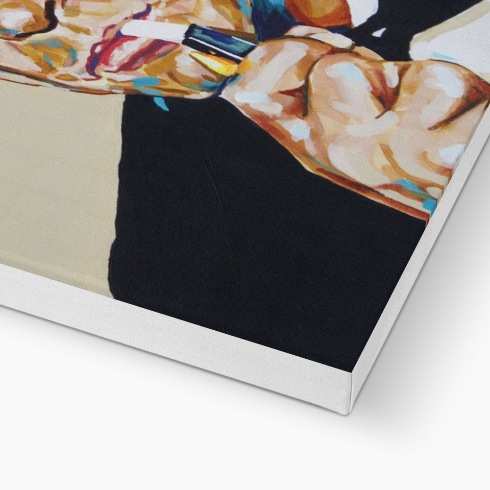 Sean Connery - Print on Fine Art Canvas