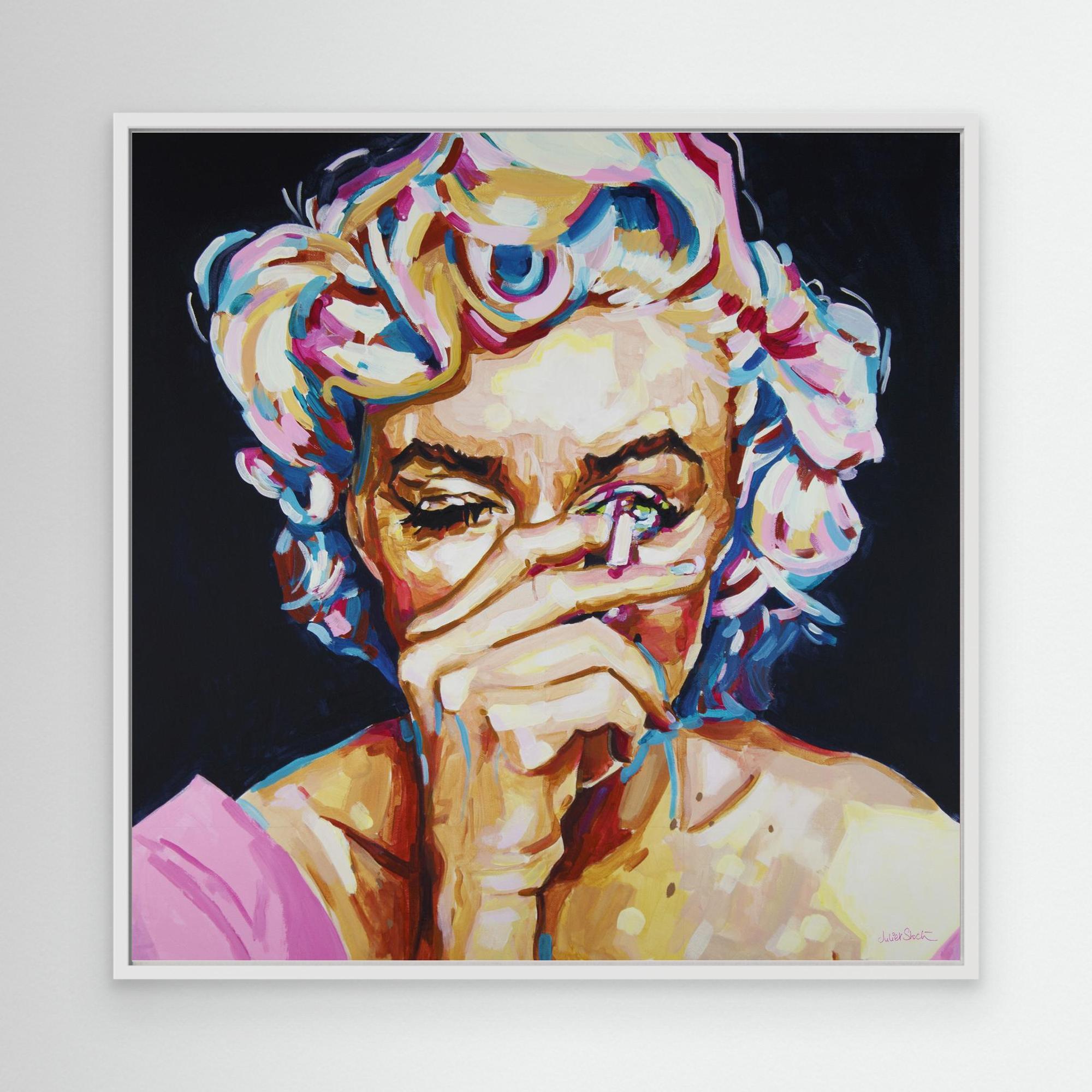 Marilyn Monroe, Icons Collection - Print On Fine Art Canvas