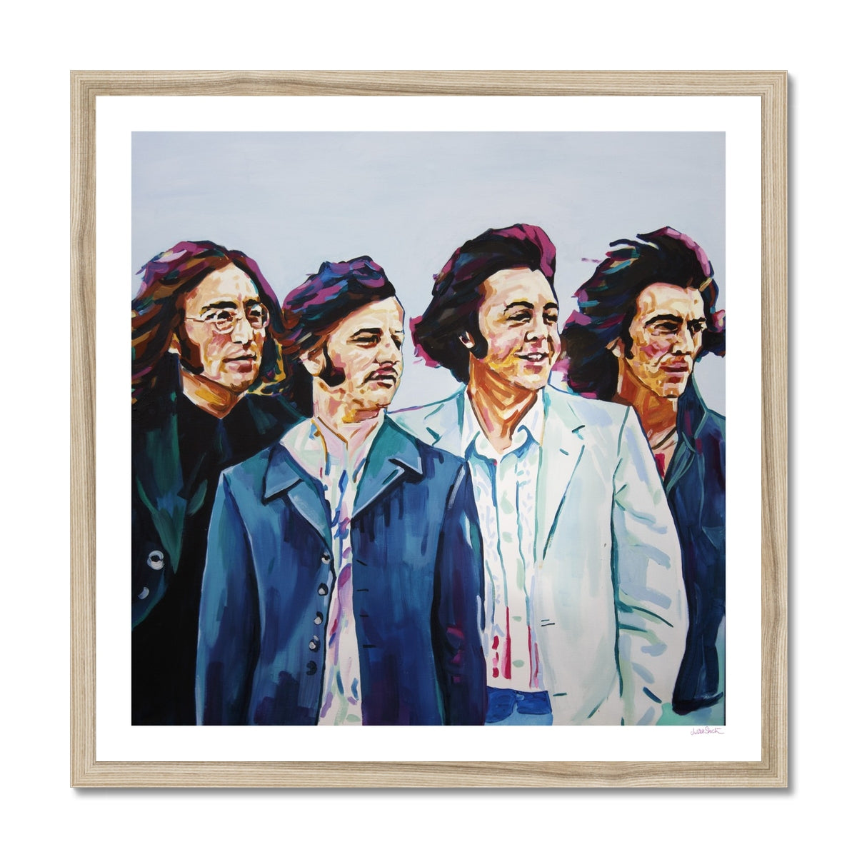 The Fab Four - Print On Fine Art Paper