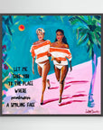 Club Tropicana - Print on Fine Art Canvas
