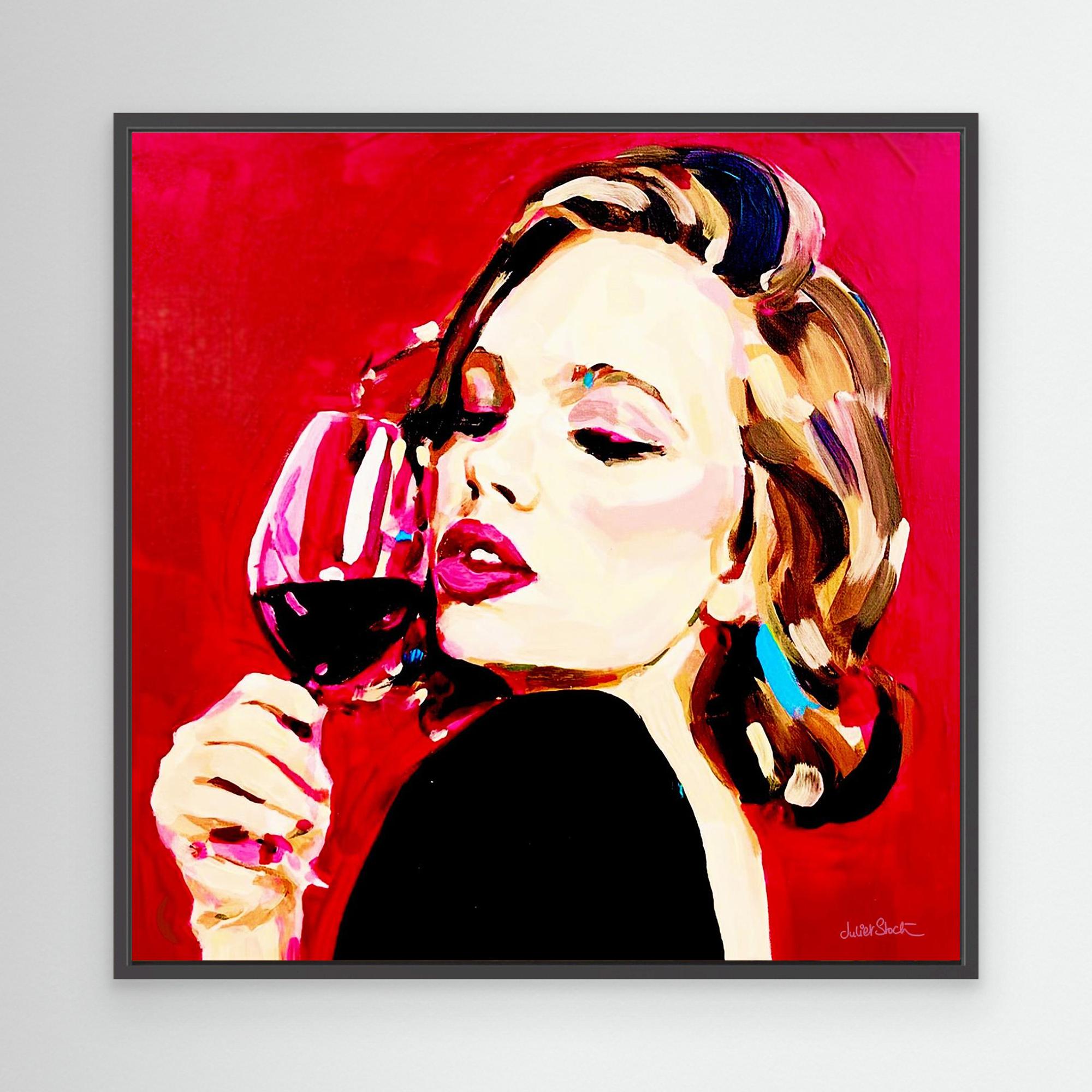 Scarlett Seduction - Print on Fine Art Canvas