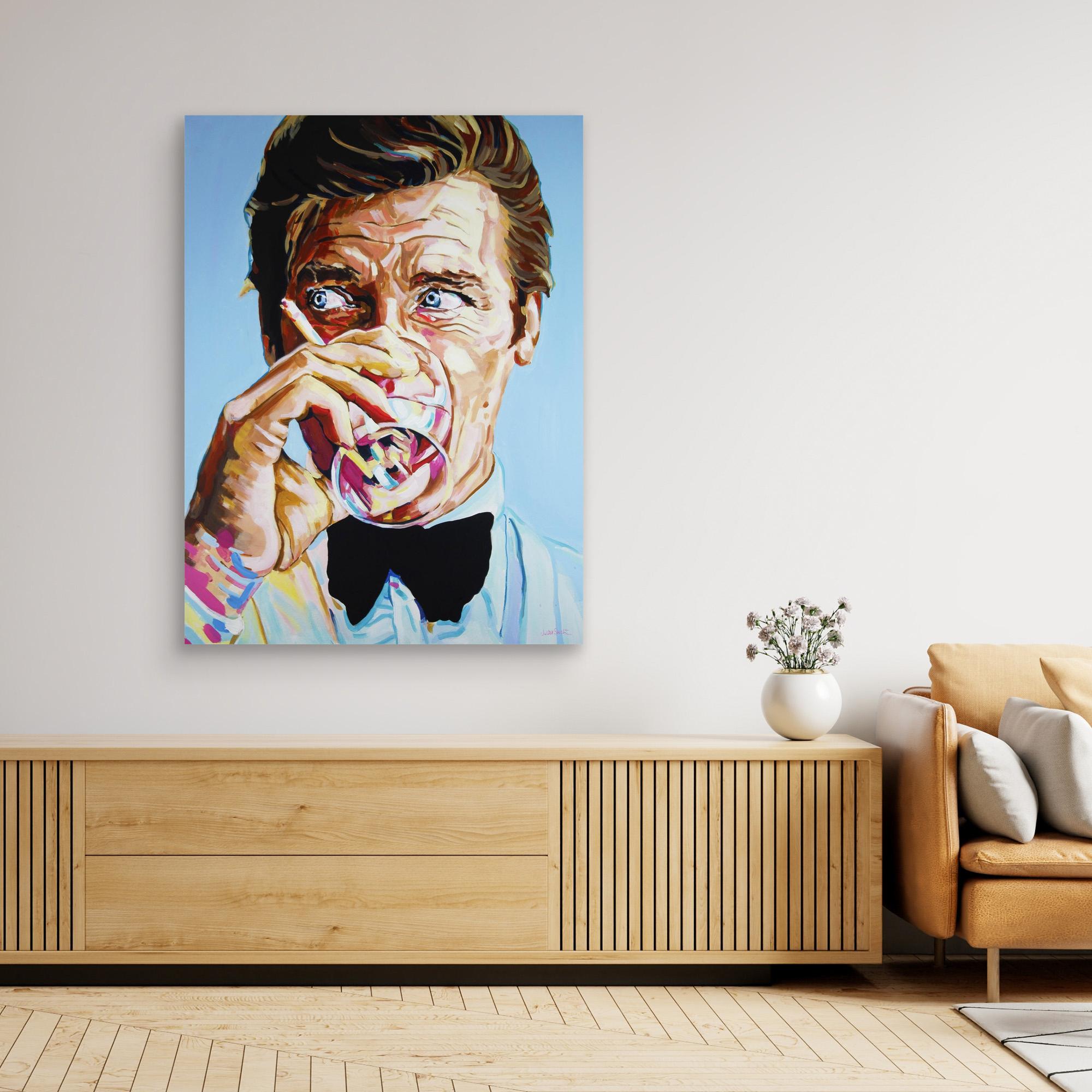 Roger Moore - Print on Fine Art Canvas