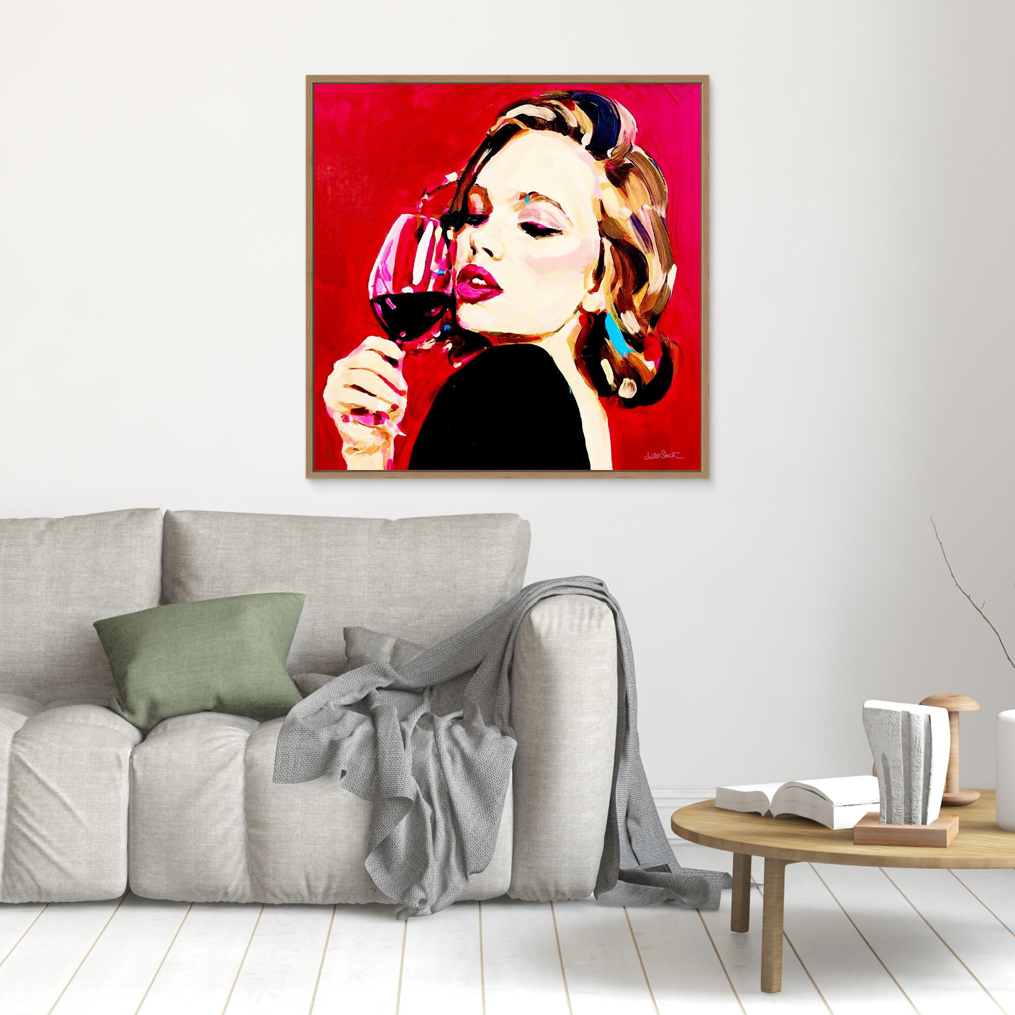 Scarlett Seduction - Print on Fine Art Canvas