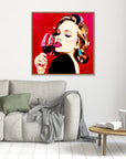 Scarlett Seduction - Print on Fine Art Canvas