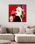 Scarlett Seduction - Print on Fine Art Canvas