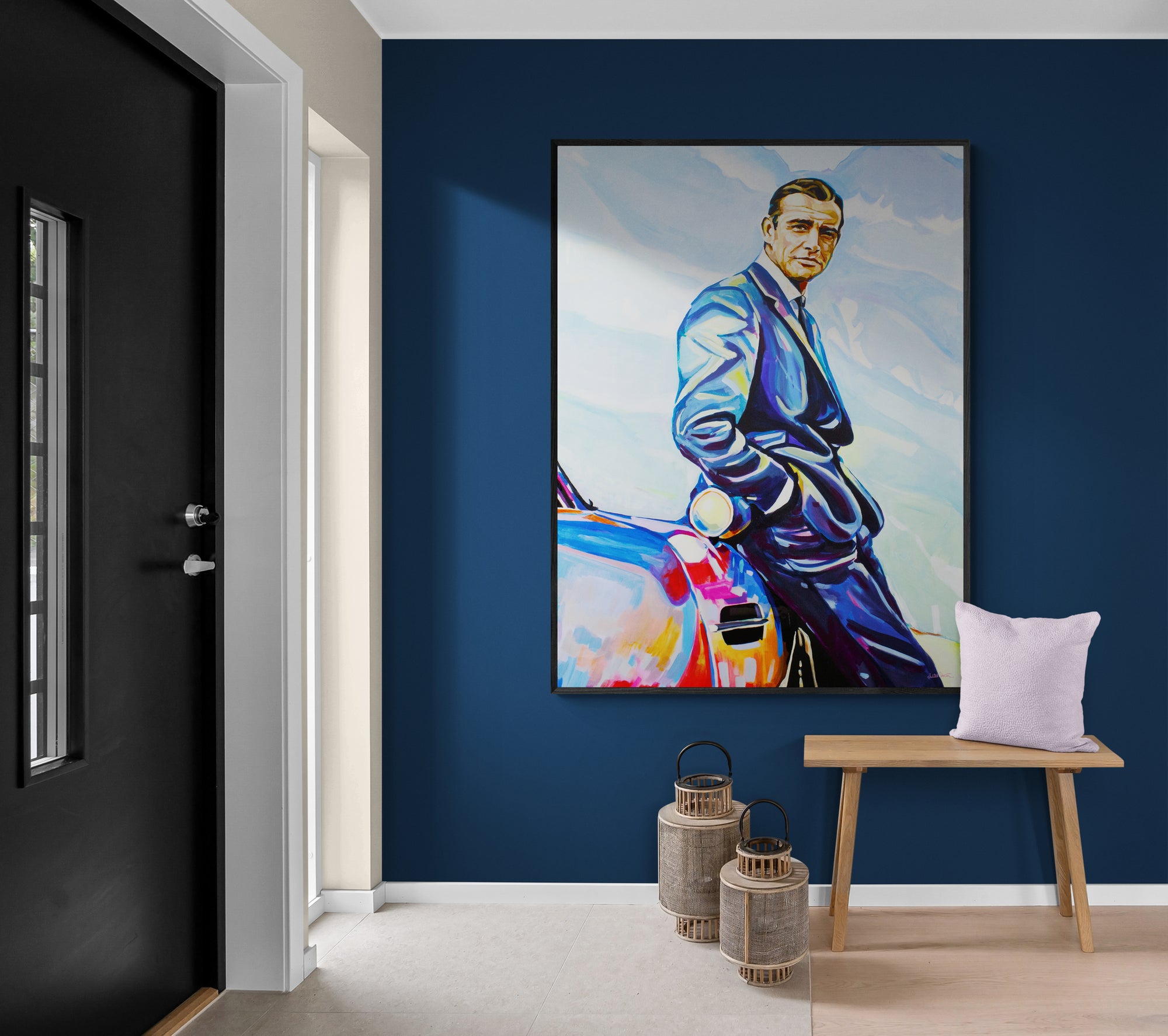 Goldfinger - Print On Fine Art Canvas