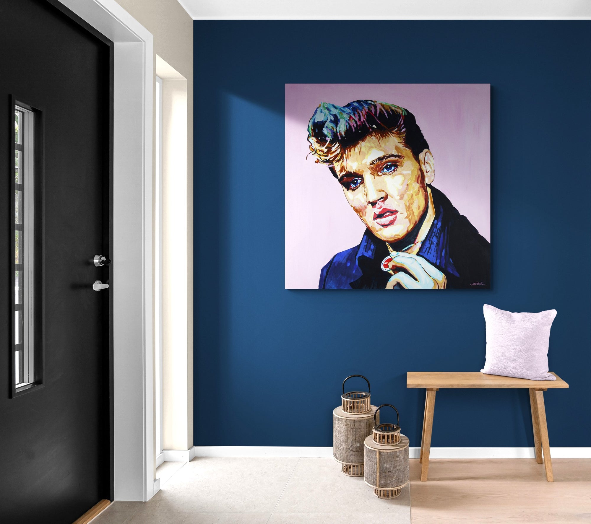 Love Me Tender - Print On Fine Art Canvas