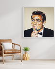 Sean Connery - Print on Fine Art Canvas