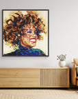 Whitney Houston - Print On Fine Art Canvas