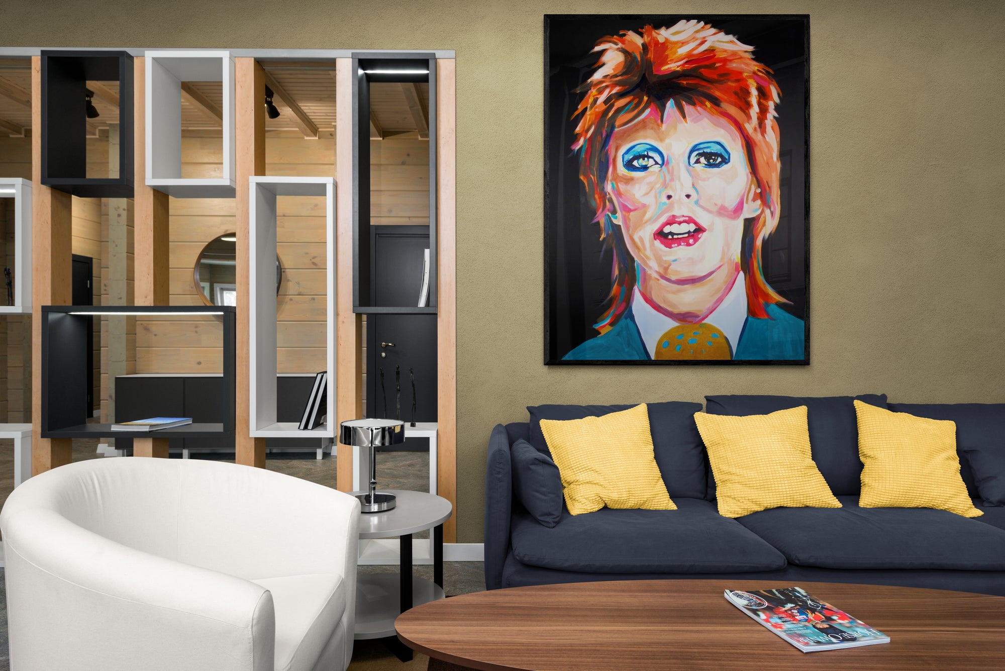 Bowie - Icons Collection - Print On Fine Art Canvas