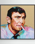 George Lazenby - Print on Fine Art Canvas