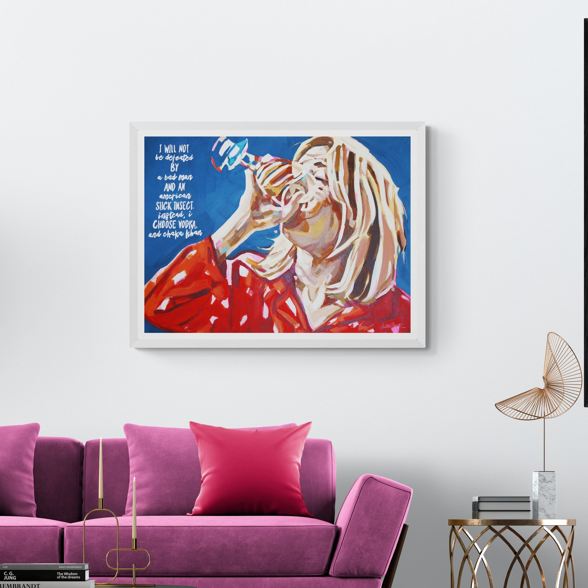 Bridget Jones - Print On Fine Art Paper