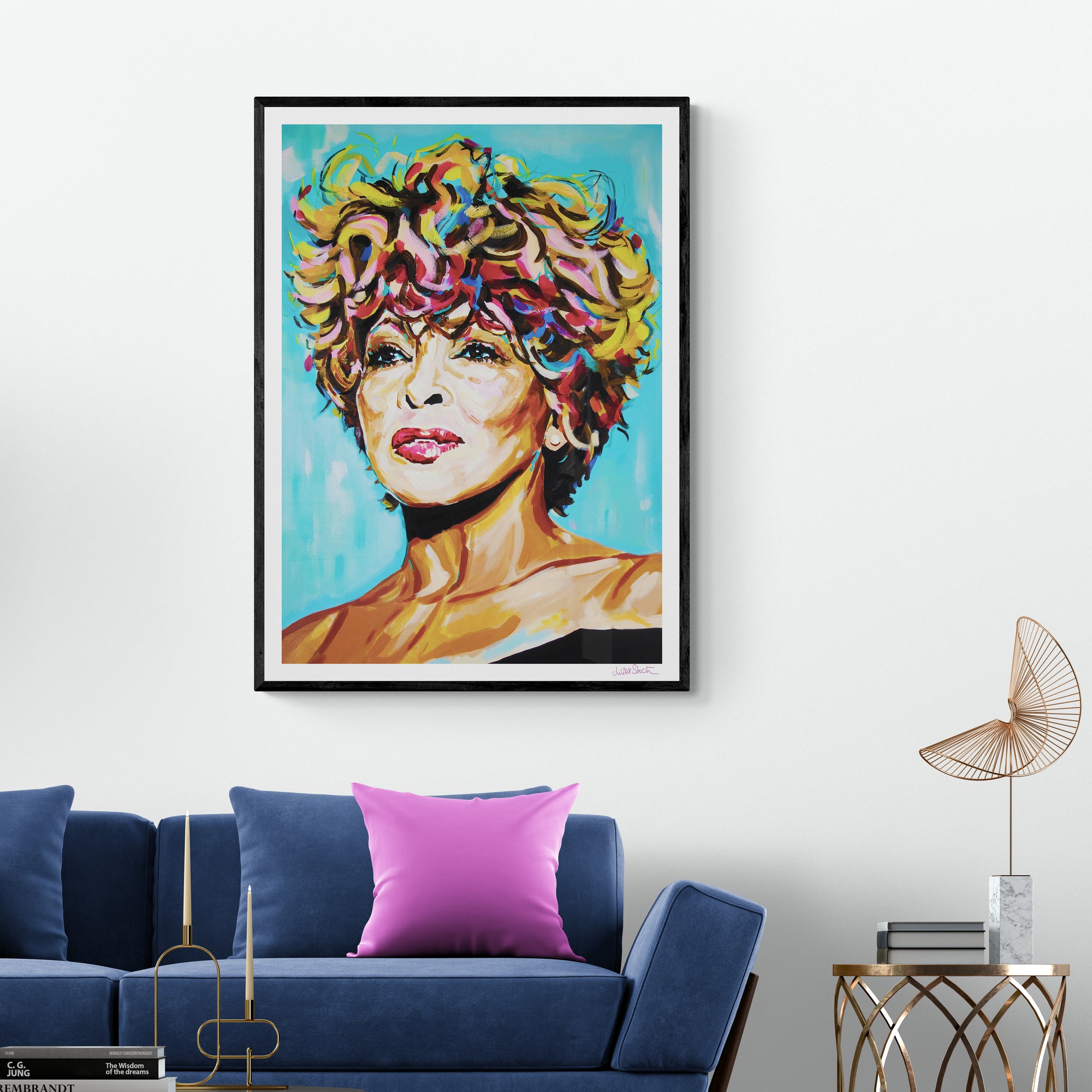 Tina Turner - Print On Fine Art Paper