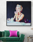 Goodbye Norma Jean - Print On Fine Art Canvas