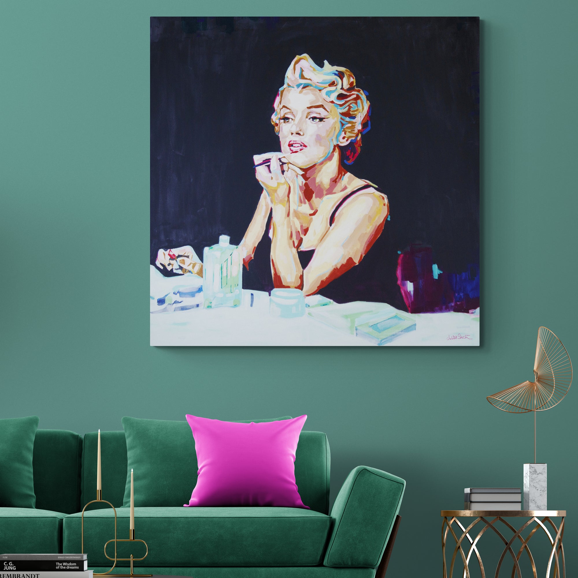 Goodbye Norma Jean - Print On Fine Art Canvas