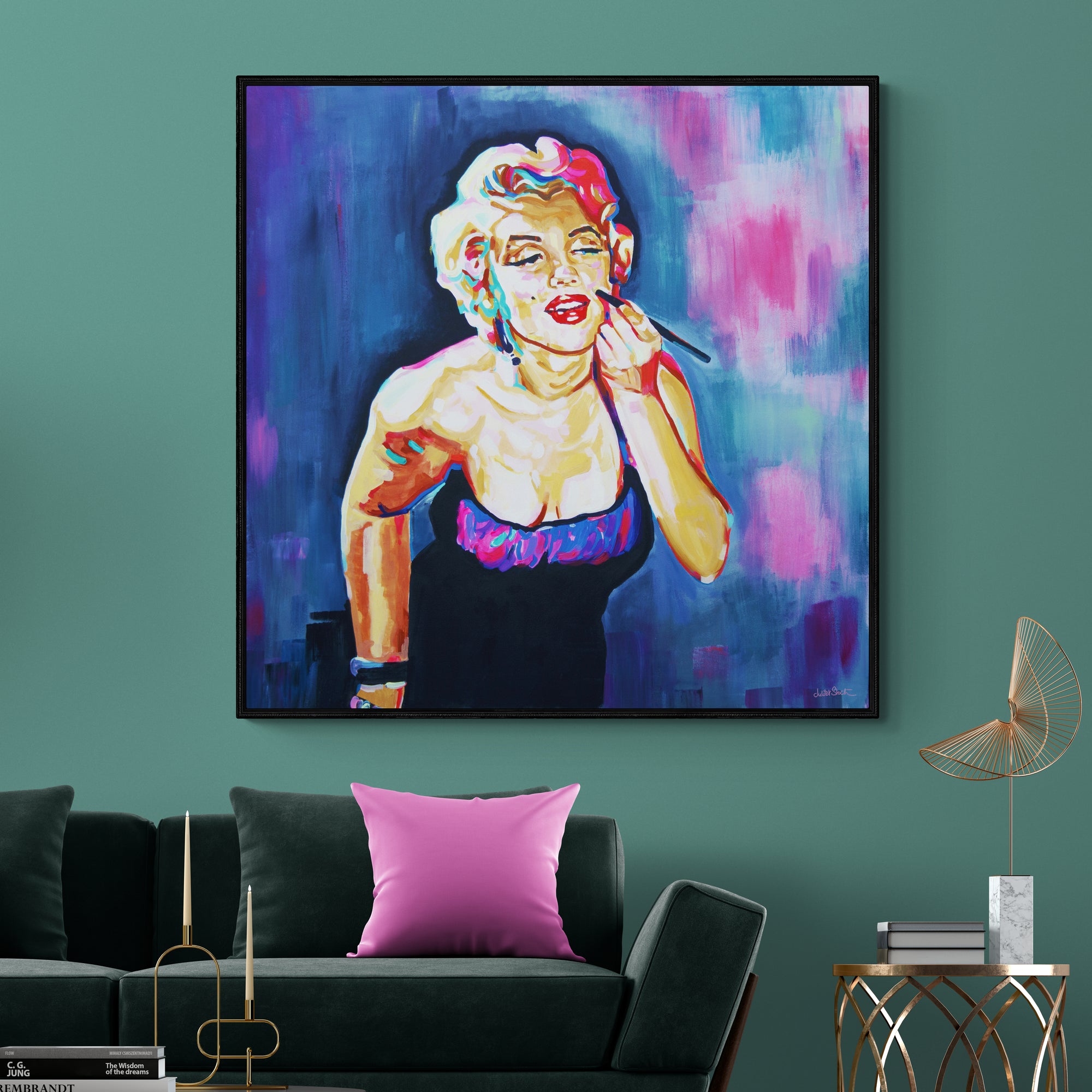 A Smart Girl Knows.. - Print on Fine Art Canvas