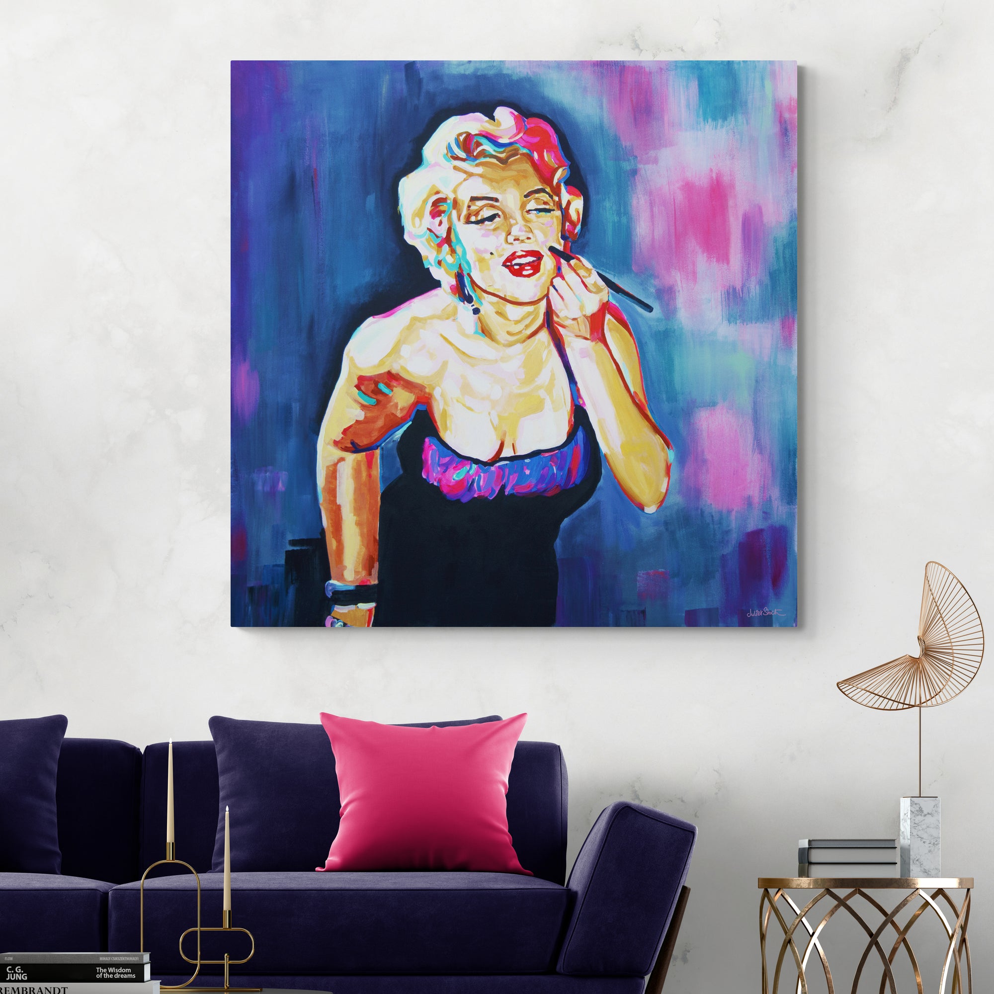 A Smart Girl Knows.. - Print on Fine Art Canvas