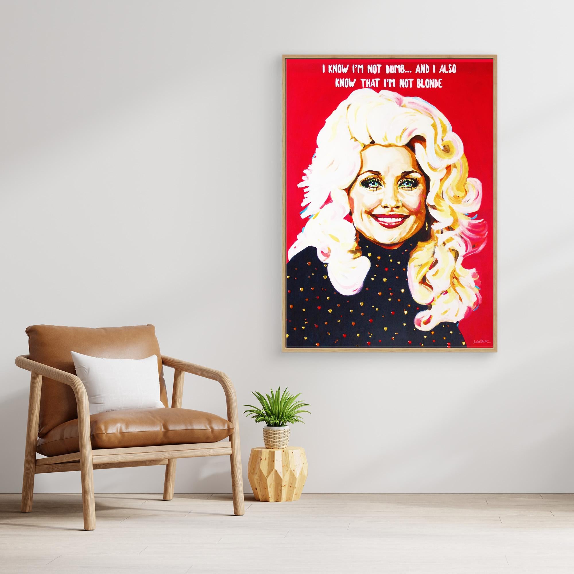 Dolly Parton - Print on Fine Art Canvas