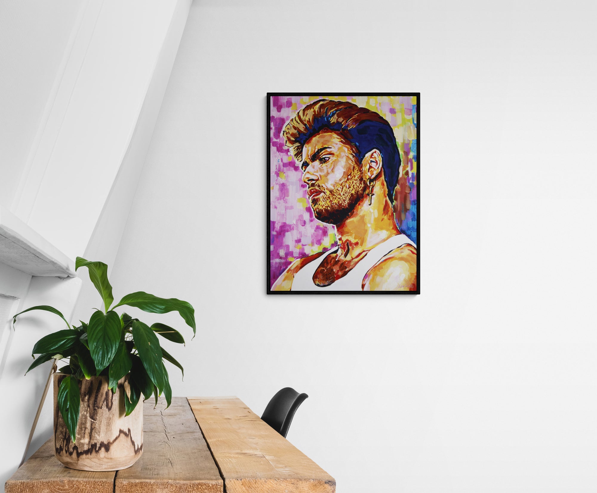 Heaven Knows I Was Just A Young Boy - Print On Fine Art Canvas