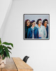 The Fab Four - Print On Fine Art Paper