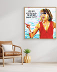 Tanya, Mamma Mia - Print On Fine Art Canvas
